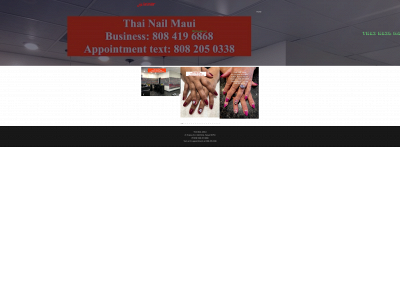 thainailmaui.com snapshot