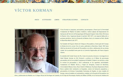 victorkorman.com snapshot