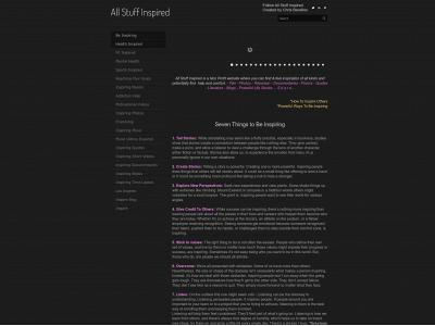 www.allstuffinspired.com snapshot