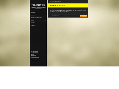 troensild.dk snapshot