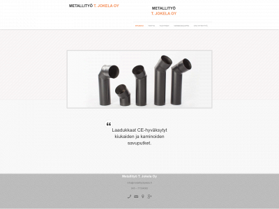 metallityotjokela.fi snapshot