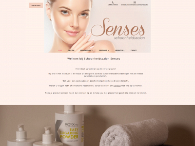 schoonheidssalonsenses.be snapshot