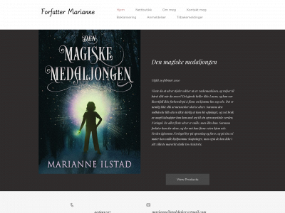 forfattermarianne.one snapshot