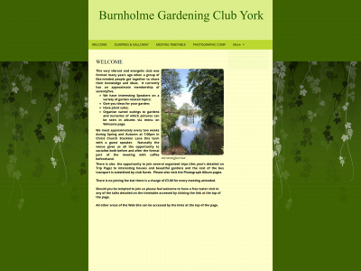 burnholmegardeningclub.co.uk snapshot