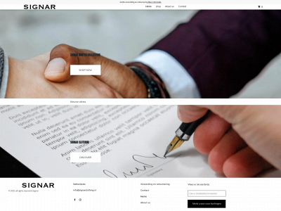 signarclothing.nl snapshot