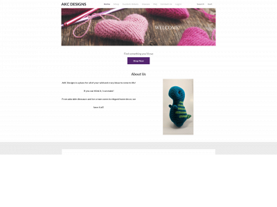 www.akcdesigns.net snapshot