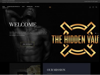 thehiddenvault.com snapshot