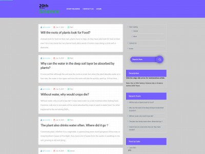 20thscience.com snapshot