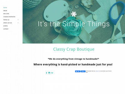 classycrapboutique.weebly.com snapshot