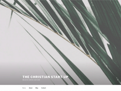 thechristianstartup.org snapshot