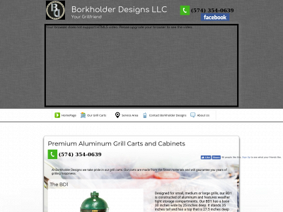 borkholderdesignsllc.com snapshot