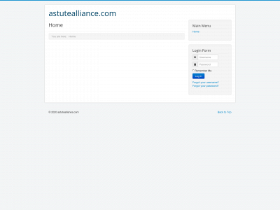 astutealliance.com snapshot