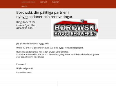 borowskibygg.se snapshot