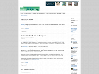 footballperspective.com snapshot
