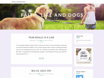 faithlifeanddogs.com snapshot