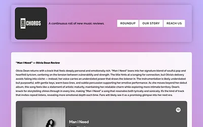 echochords.com snapshot
