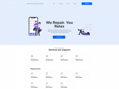 martins-services.co.uk snapshot