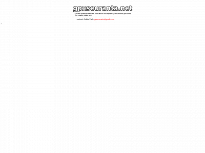 gpxseuranta.net snapshot