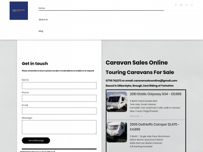 caravansalesonline.co.uk snapshot