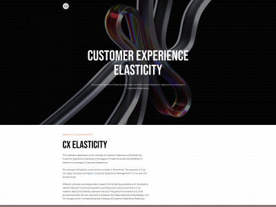 elasticity.cx snapshot