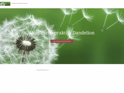 praktijkdandelion.nl snapshot