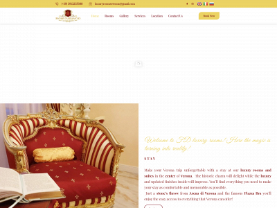 luxuryroomsverona.com snapshot