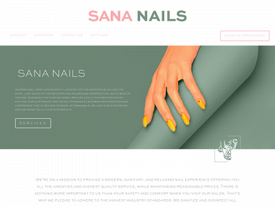 sananails.com snapshot