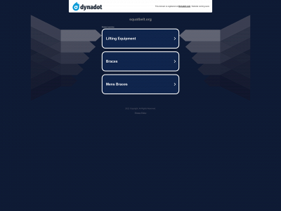 squatbelt.org snapshot