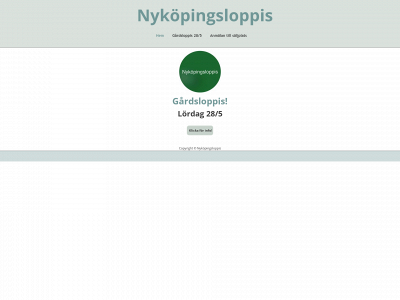 nykopingsloppis.se snapshot