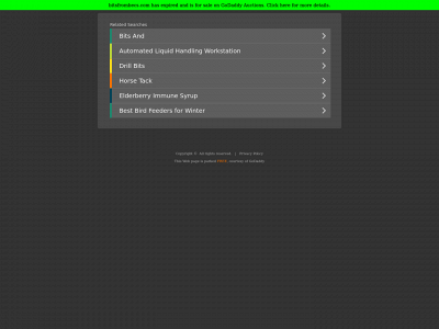 bitsfrombecs.com snapshot