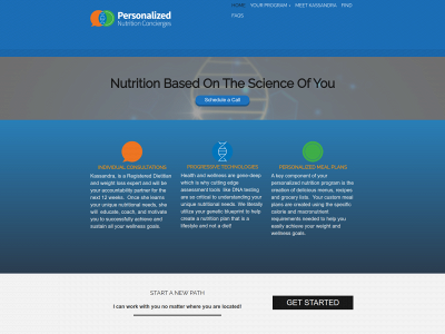 personalizednutritionconcierges.com snapshot