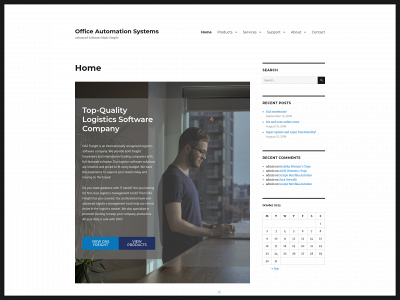oasfreight.com snapshot