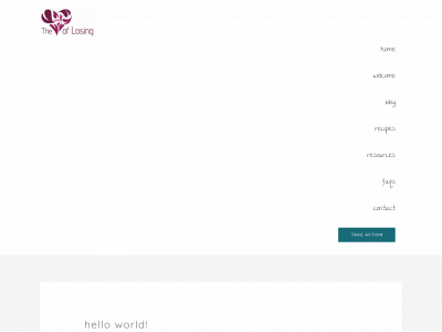 theheartoflosing.com snapshot