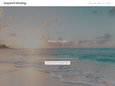 inspiredhealingcoaching.com snapshot