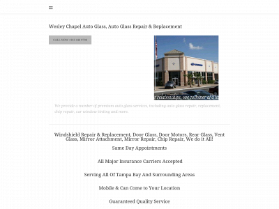 autoglasswesleychapel.com snapshot