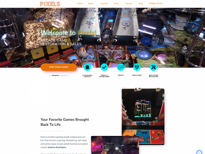 pixelsarcadegames.com snapshot