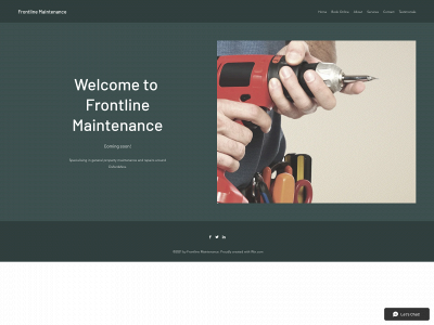 frontlinemaintenance.co.uk snapshot