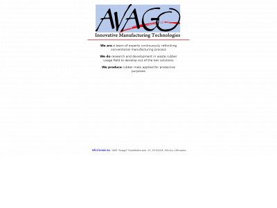 avago.eu snapshot