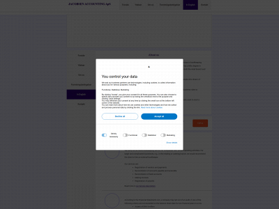jacobsenaccounting.dk snapshot