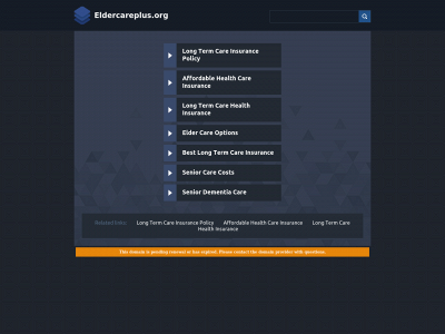 eldercareplus.org snapshot
