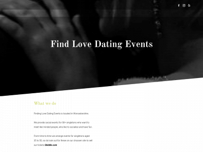 findlovedatingevents.co.uk snapshot