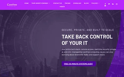 carefreecomputing.cloud snapshot