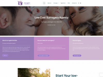 surrogatefamilies.com snapshot