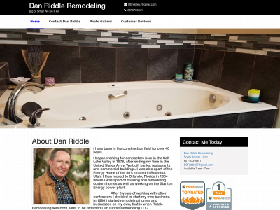 danriddleremodeling.com snapshot