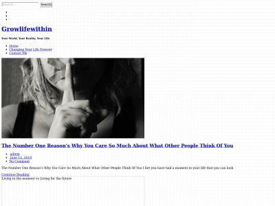 growlifewithin.com snapshot
