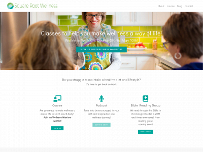 squarerootwellness.com snapshot