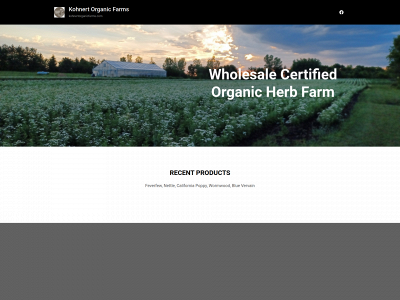 kohnertorganicfarms.com snapshot