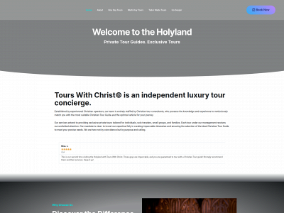 tourswithchrist.com snapshot