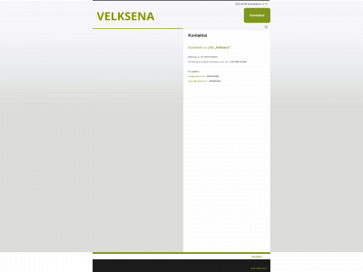 velksena.lt snapshot