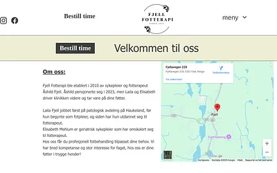 fjellfotterapi.no snapshot